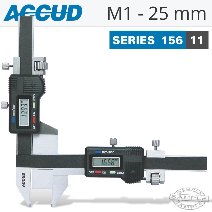 DIGITAL GEAR TOOTH CALIPER M1-25MM