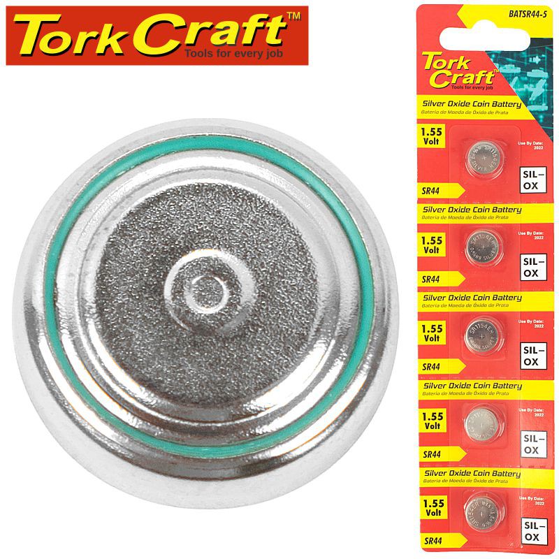 SR44 ALKALINE COIN BATTERY X5 PACK (MOQ 20)