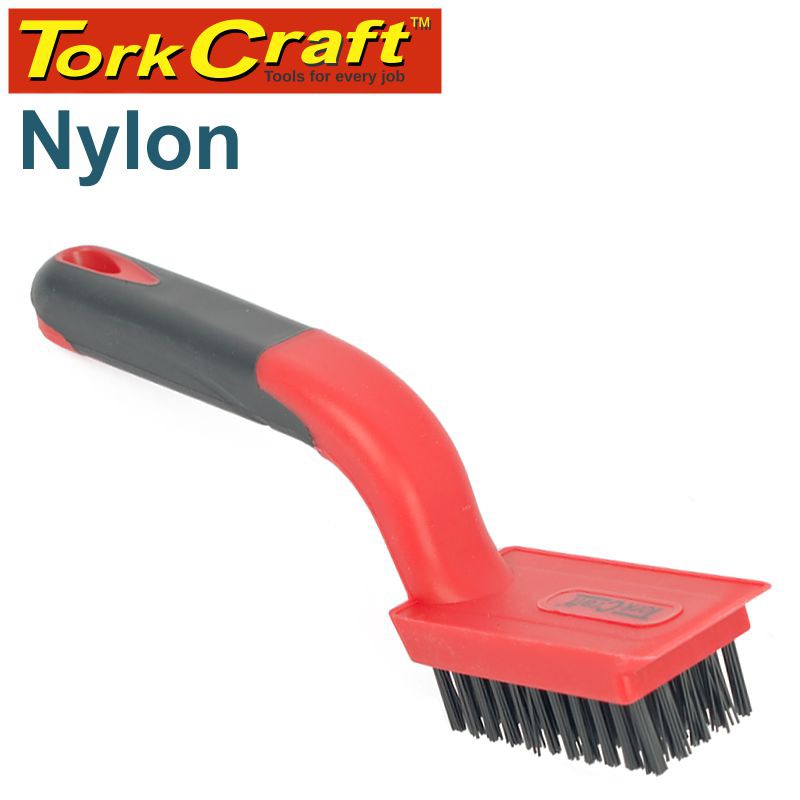 SOFT GRIP WIDE NYLON STRIPPER BRUSH 5 X 11 ROW TCW