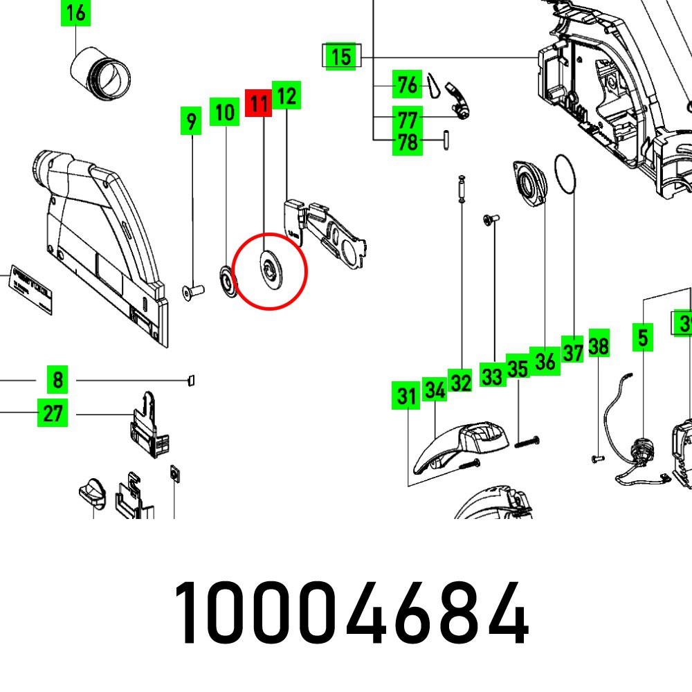 CLAMPING FLANGE TS 55 EBQ