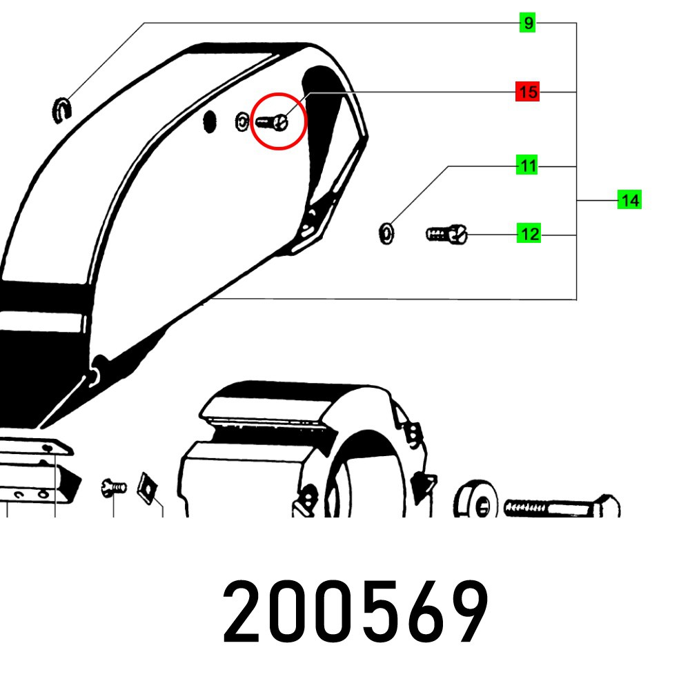 CH. HEAD SCREW DIN 84-M6X60-4.8