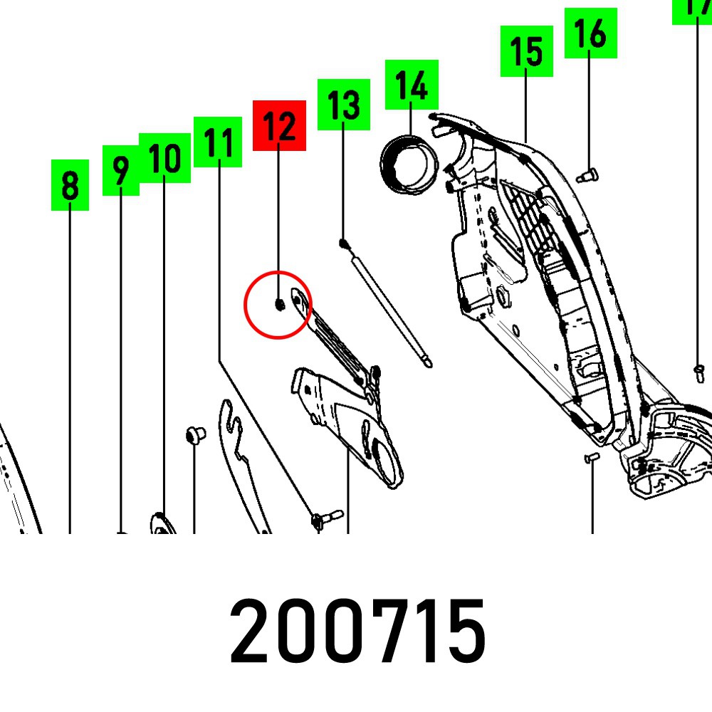 HEXAGON NUT DIN 934-M4-08