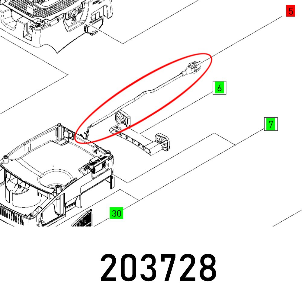 MAINS CABLE CT MINI / MIDI I (EU) VP