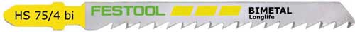 FESTOOL JIGSAW BLADE HS 75/4 BI/5 486553