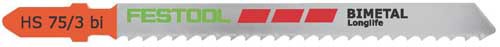 FESTOOL JIGSAW BLADE HS 75/3 BI/5 486554