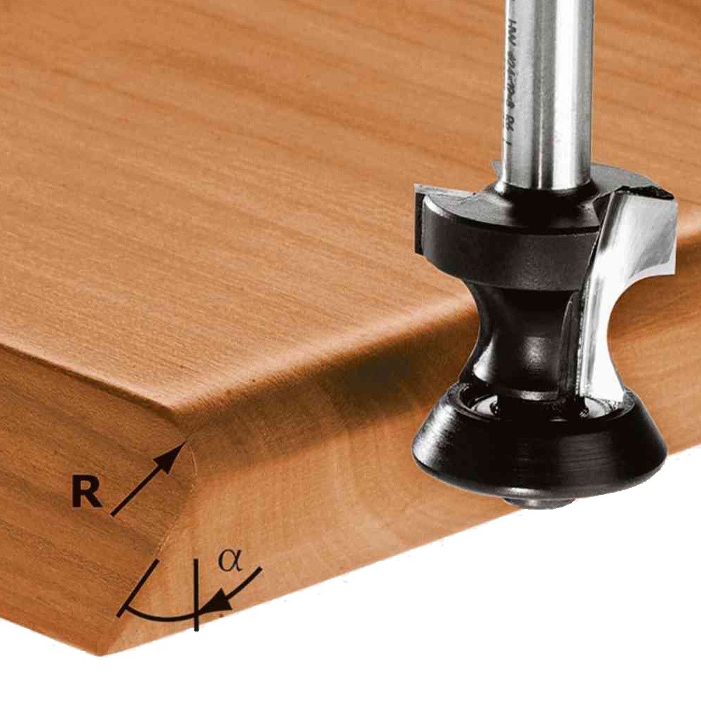 FESTOOL ROUNDOVER/CHAMFER CUTTER HW S8 D17,5/R6/15  491134