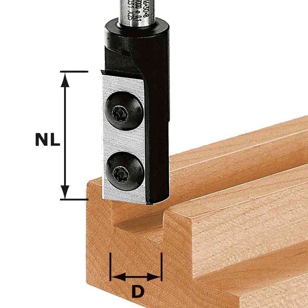 FESTOOL GROOVE CUTTER WITH REVERSIBLE BLADES HW D18/30 S8 492717