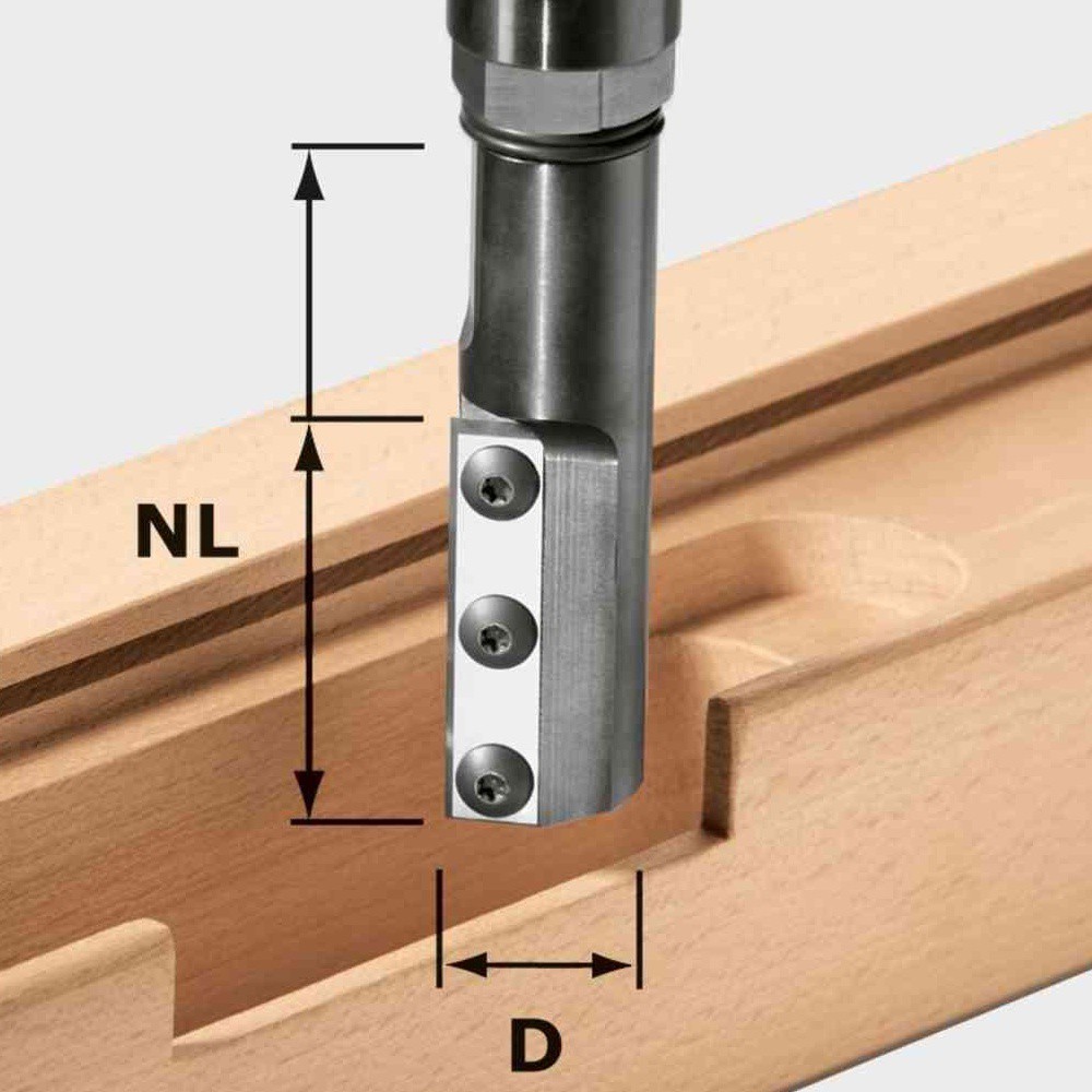 FESTOOL GROOVE CUTTER WITH REVERSIBLE BLADES HW KN D20/50 WP/K 497455