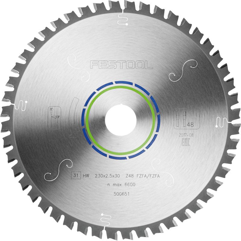 FESTOOL FLAT TOOTH SAW BLADE 230X2,5X30 F48 500651