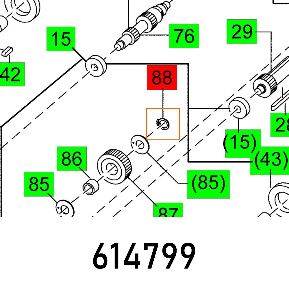 SAFETY RING D10, CSN 02 2930