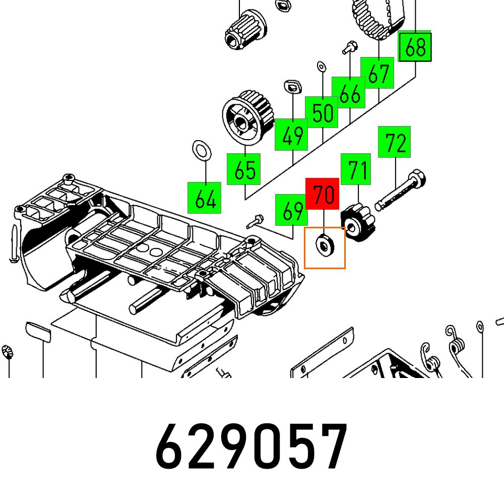 ELASTIC WASHER 6X17,5X2