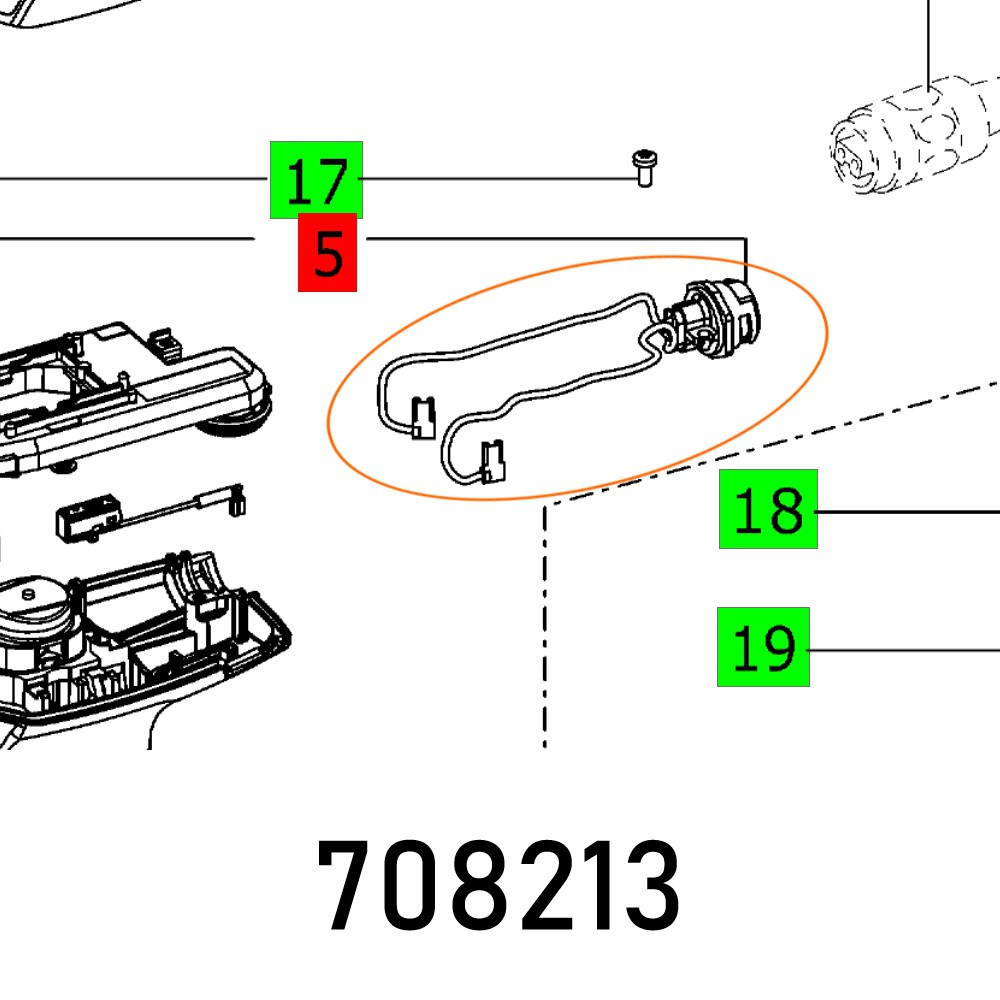 SOCKET HOUSING RTS 400 R