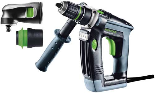 FESTOOL DRILL DR 18/4 E FFP-SET QUADRILL 768935