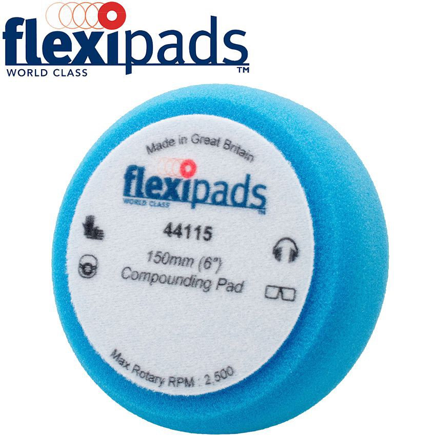 150 X 50MM BLUE HOOK AND LOOP GEN PURP FOAM MEDIUM