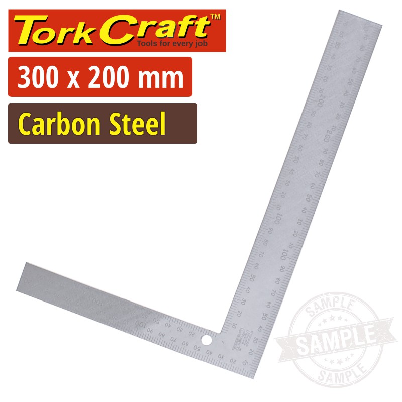 CARPENTERS SQUARE 300X200X2.0 CARBON STEEL