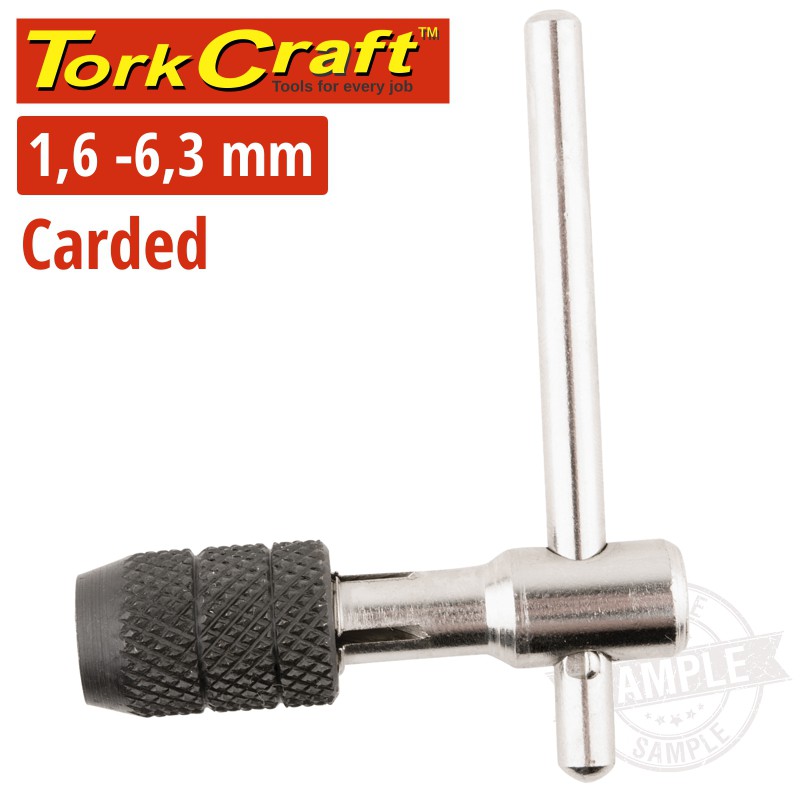 T TAP WRENCH 1.6-6.3MM CARDED