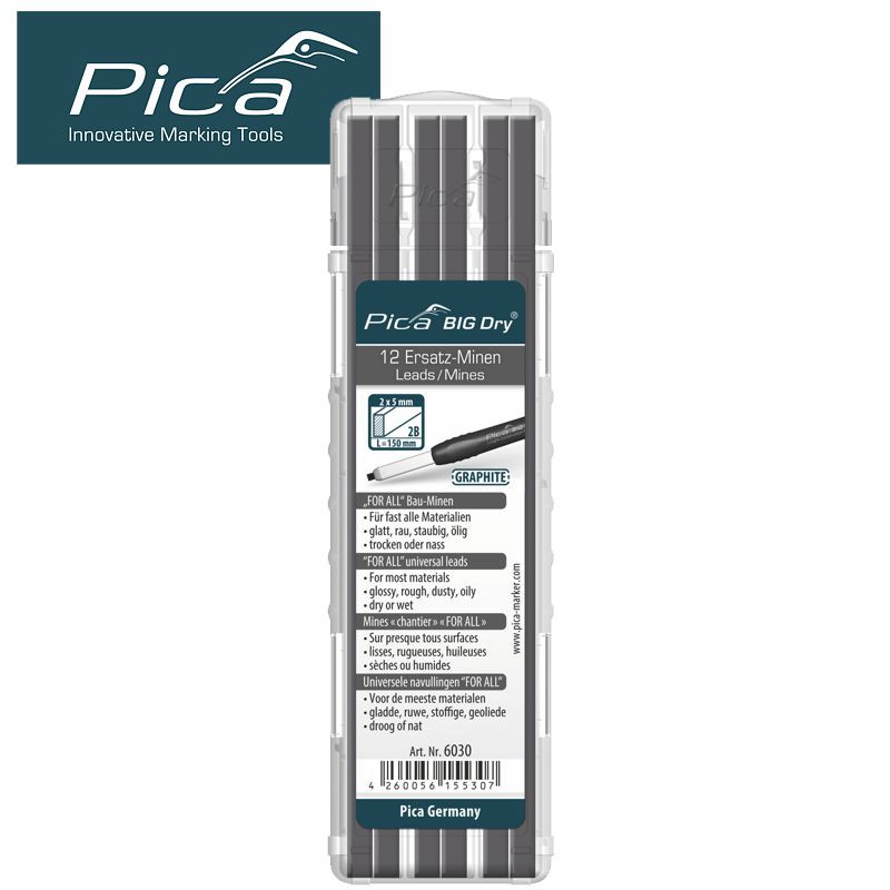 PICA BIG DRY REFILLS FOR ALL GRAPHITE 2B