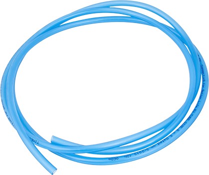 POLYURETHANE HOSE 5MM I.D. 8MM O.D PER METRE BLUE TRANSPARENT
