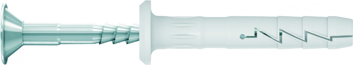 NYL HAMMER-IN FIXING 6X40MM CYL HEAD X20-BAG