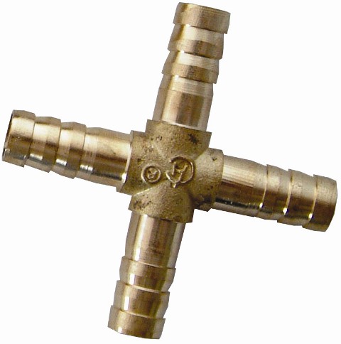 4 WAY HOSE CONNECTOR 8MM