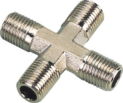 CROSS TYPE CONNBECTOR MMMM 1/4'