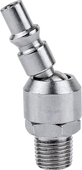 SWIVEL CONNECTOR 1/4' M BSP ARO TYPE