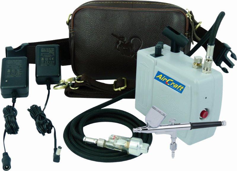 COMPRESSOR MINI AIR - BATTERY - CW AIRBRUSH (HS08ADC-KC)