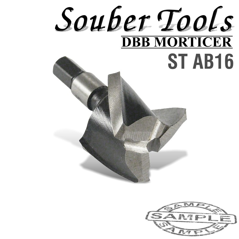 CUTTER 16.2MM /LOCK MORTICER FOR ALUMINIUM SNAP ON