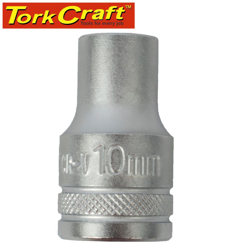 SOCKET 10MM X 21.8MM 1/2' DRIVE CRV 12 POINT
