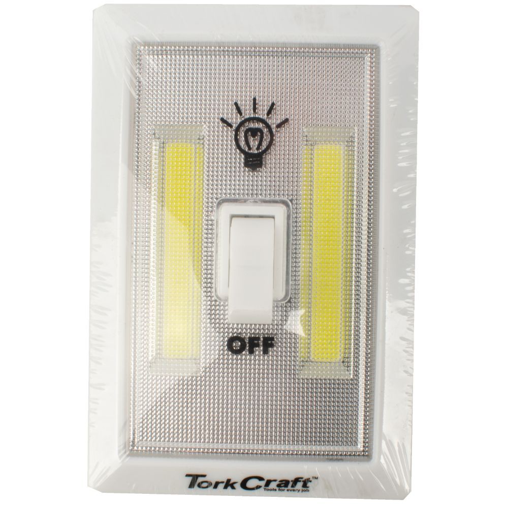 LIGHT SWITCH LED 200LM USE 4XAAA BAT TORK CRAFT BULK REPL FOR DISP.