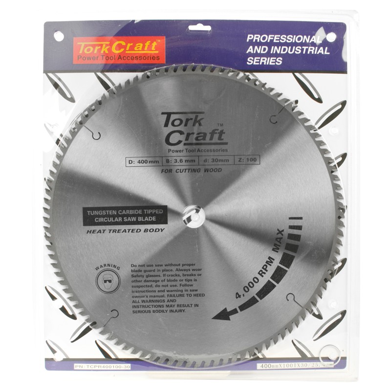 BLADE TCT 400 X 100T 30/1 PROFESIONAL INDUSTRIAL