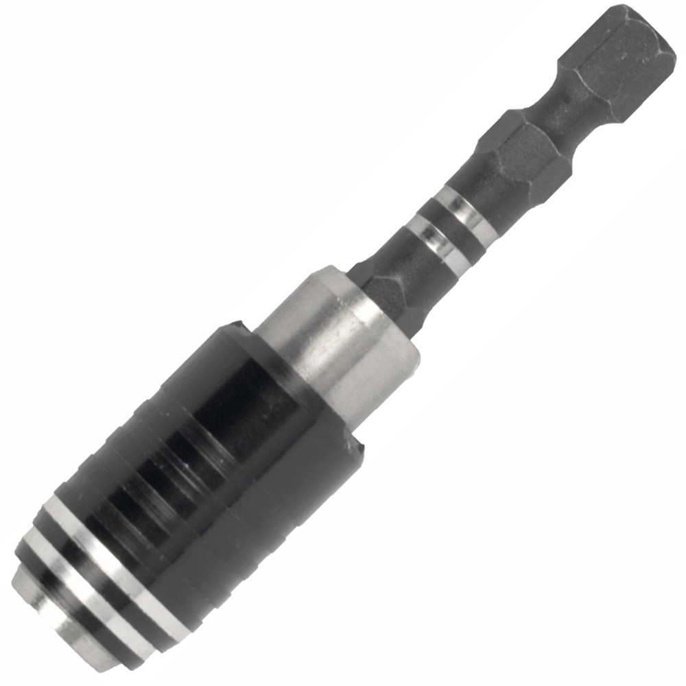 QUICK CHANGE BIT HOLDER 1/4' 65MM CARDED