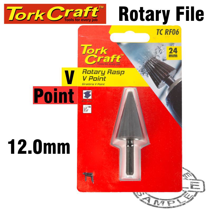 ROTARY RASP V-POINT 4-14MM