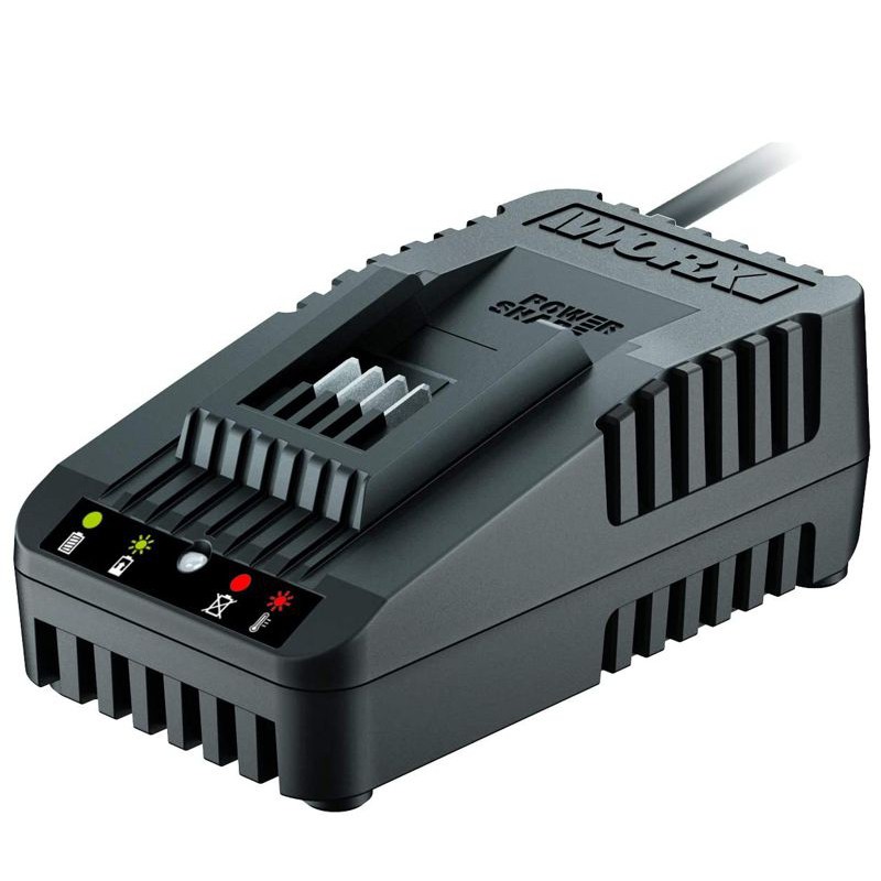 BATTERY CHARGER STANDARD 20V 2A FOR 2.0 - 6.0 AH LI-ON BATTERIES WORX