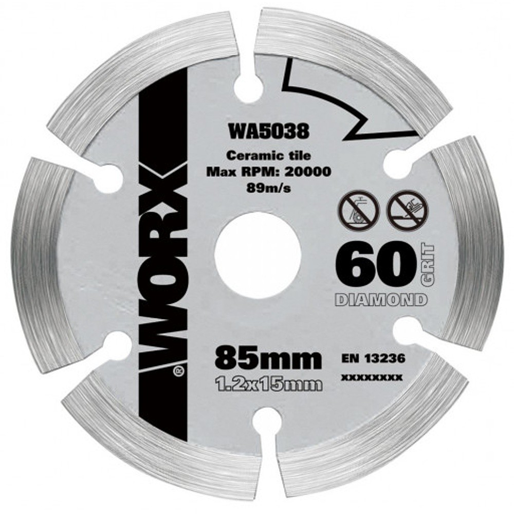 TILE CUTTING DIAMOND BLADE 85MM ( WX527)