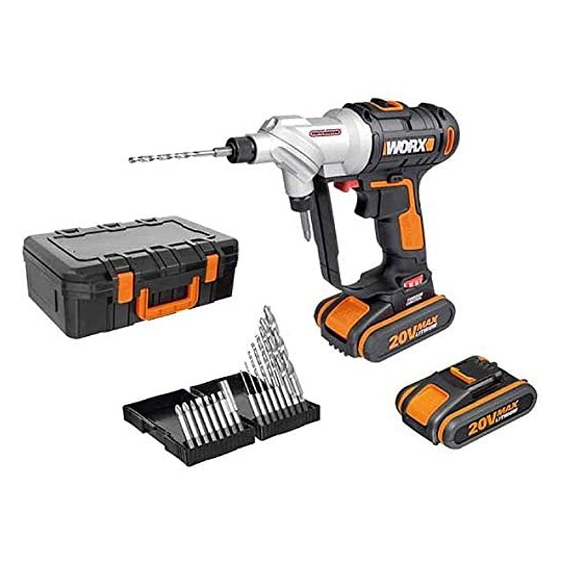 SWITCHDRIVER 20V 1/4' 30NM 1500RPM 2 X 2.0AH STD CHARG. BMC WORX