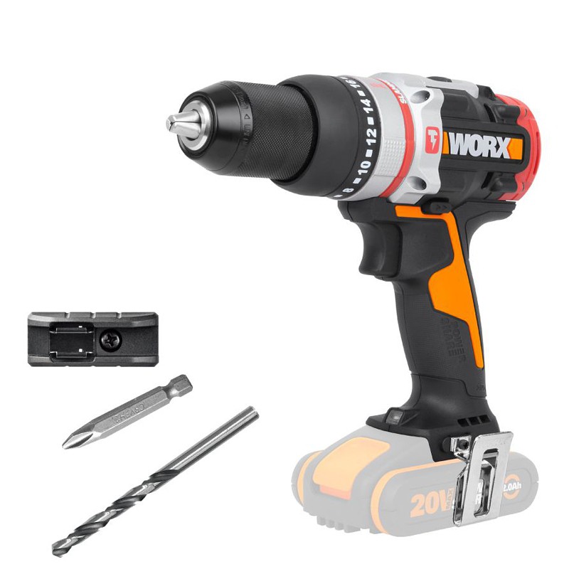 HAMMER DRILL 20V 60 NM B/LESS SLAMMER JCR BARE TOOL