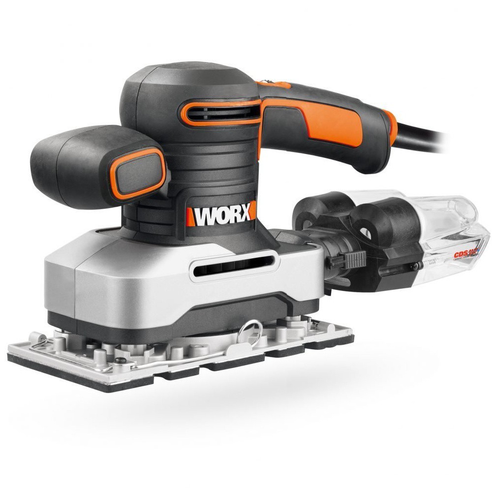 FINISHING SANDER 220V 270W INCL. 9PC SAND SHEET HOOK & LOOP