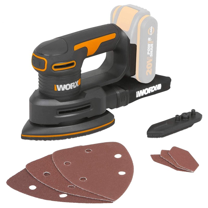 MOUSE / DETAIL SANDER 20V TOOL ONLY WORX