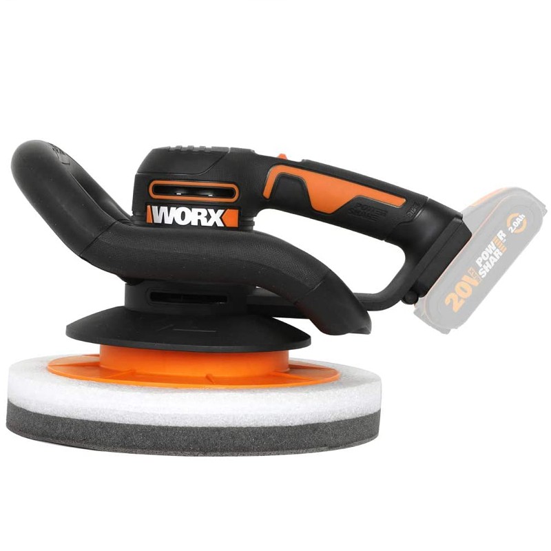 POLISHER ORBITAL 254MM 20V 3000 OPM TOOL ONLY WORX